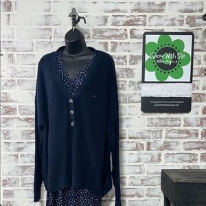 Tommy Hilfiger Navy Blue Women's Sweater